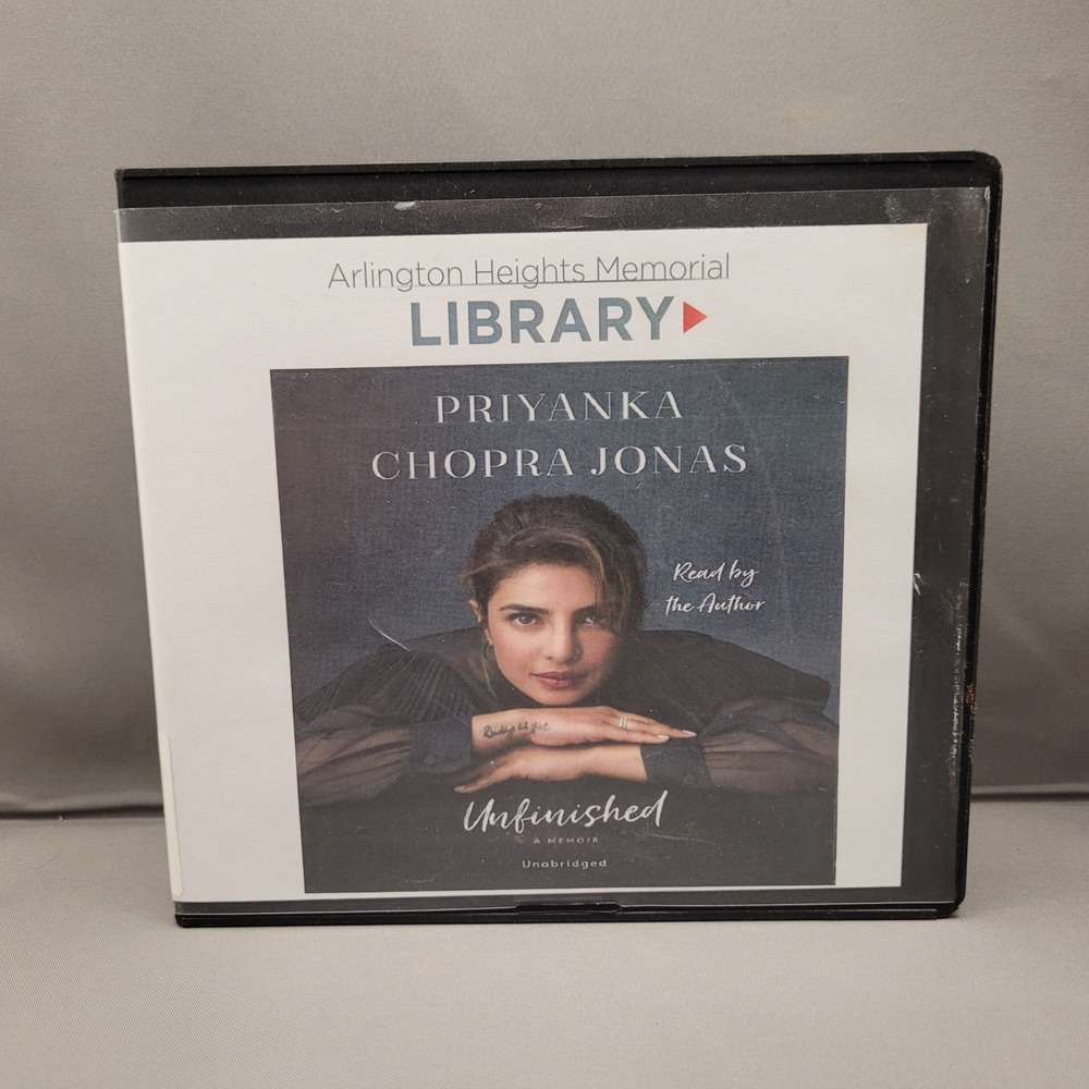 Unfinished (Audiobook CD, 2021) Priyanka Chopra Jonas - Ex-Library